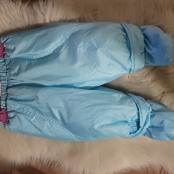 Light Teal Puffer Jacket and Pants Set - Picture 8 of 10